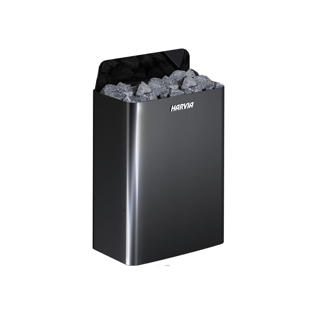 Harvia De Muur E | Elektrische saunakachel vereist externe regeling | 4,5 kW / 6 kW / 9 kW |SW45E zwart / SW60E zwart / SW90E zwart