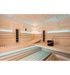 Harvia Alaska Hoek Infra+ | Massief sauna infrarood sparrenhout binnensauna kit | 206 x 206 x 204 cm (B/D/H)
