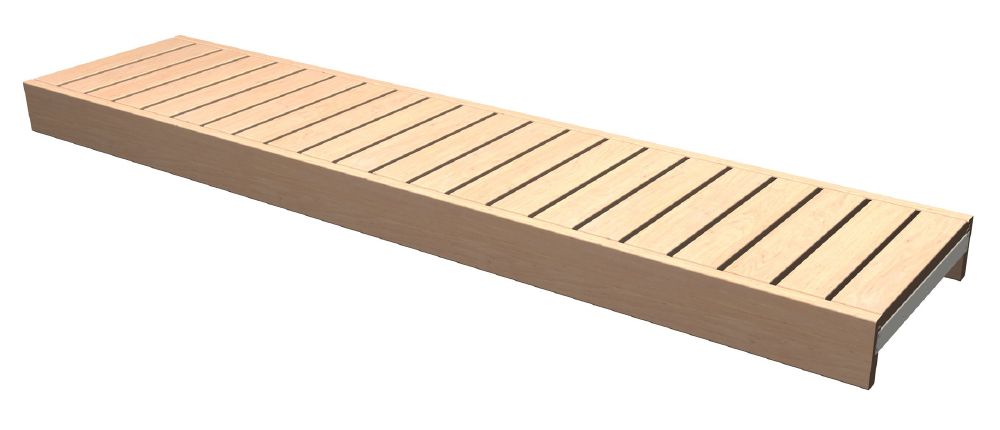 Harvia Bankelement Modular 2200x500 versch. Ausführungen | L2200500LE / L2200500LHA