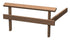 Harvia Bench Part Modulaire Leuning | Rode els / hittebehandelde esp | L005LE / L005LHA
