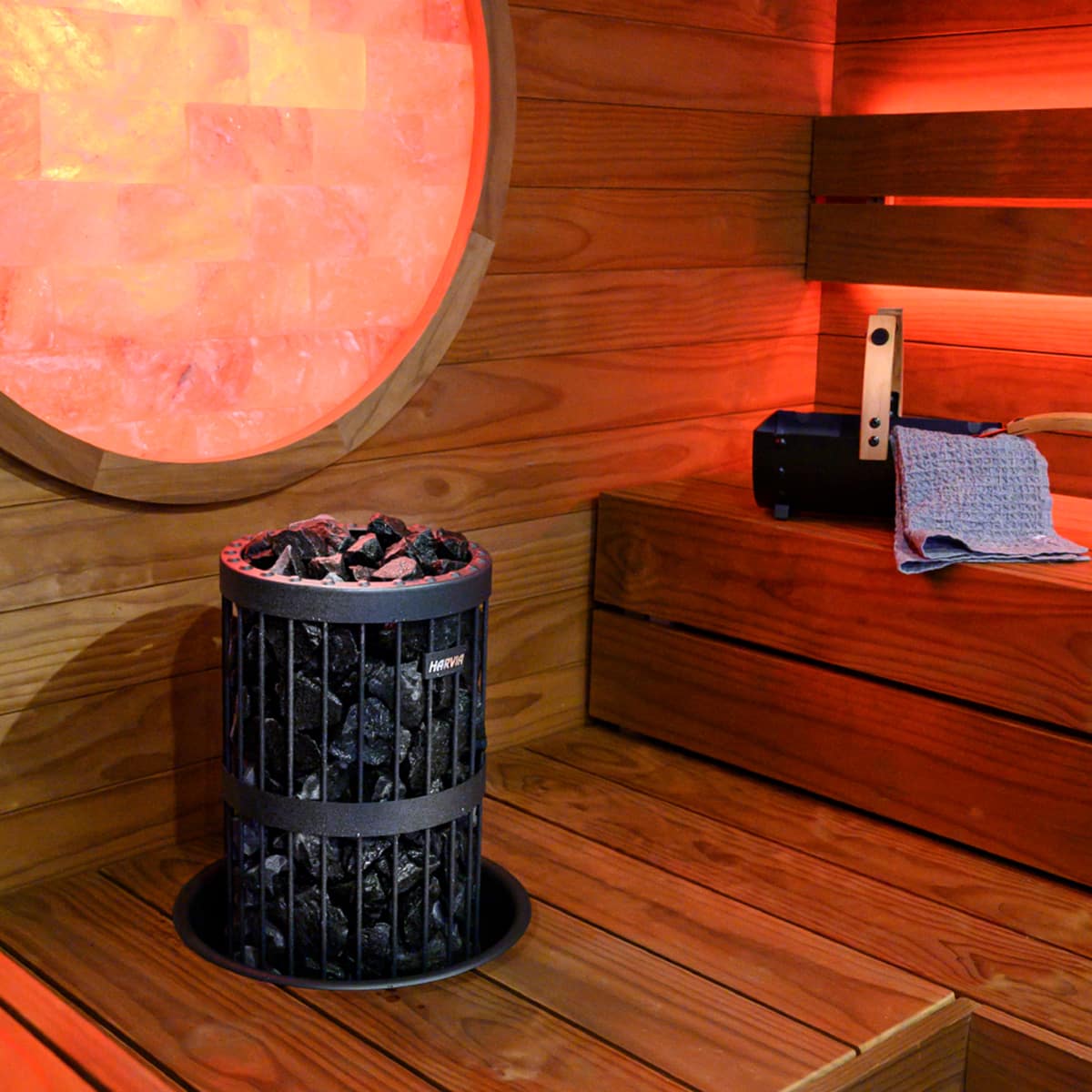 Harvia Legende Thuis XW | Sauna elektrische kachel met externe bediening inclusief WIFI | 6,8 kW / 10,8 kW | PO70XW / PO110XW