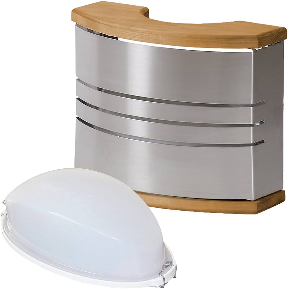 Harvia Light Saunalampe Stahl | SAS21106