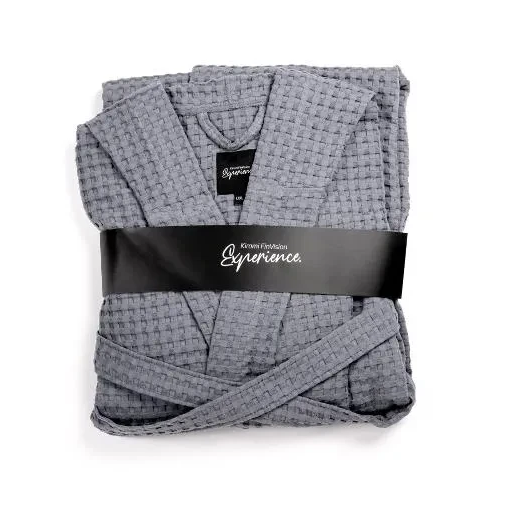 Kirami FinVision® Experience Bademäntel | Verschiedene Größen | Grau  | L/XL