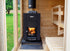 Harvia Linear 22 | Saunaofen Holz - erfüllt die BimSchV 2 | 14,3 kW | WK200C