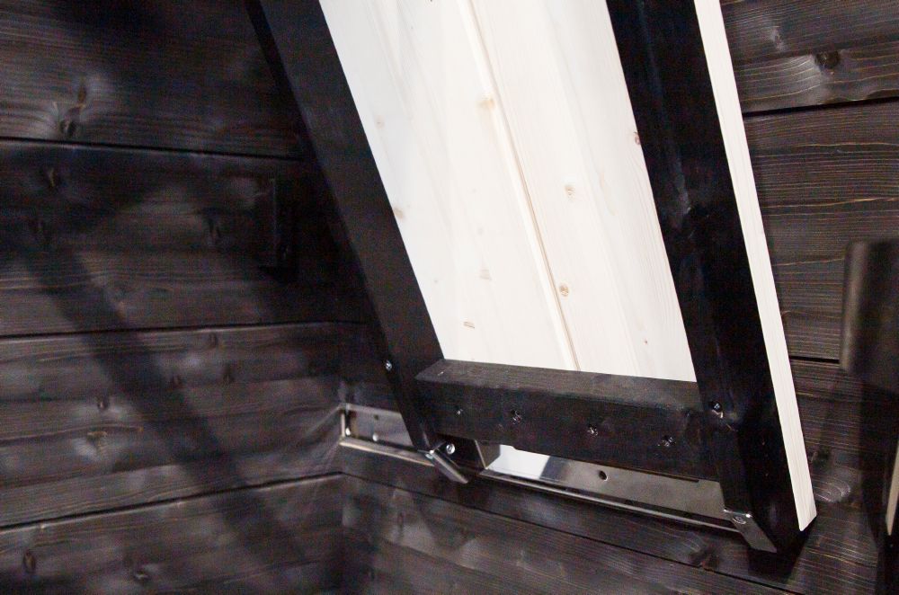 Harvia SmartFold 2.0 | Afmetingen: 120 x 120 x 208 cm | SHSF1212BL / SHSF1212BR / SHSF1212WL / SHSF1212WR