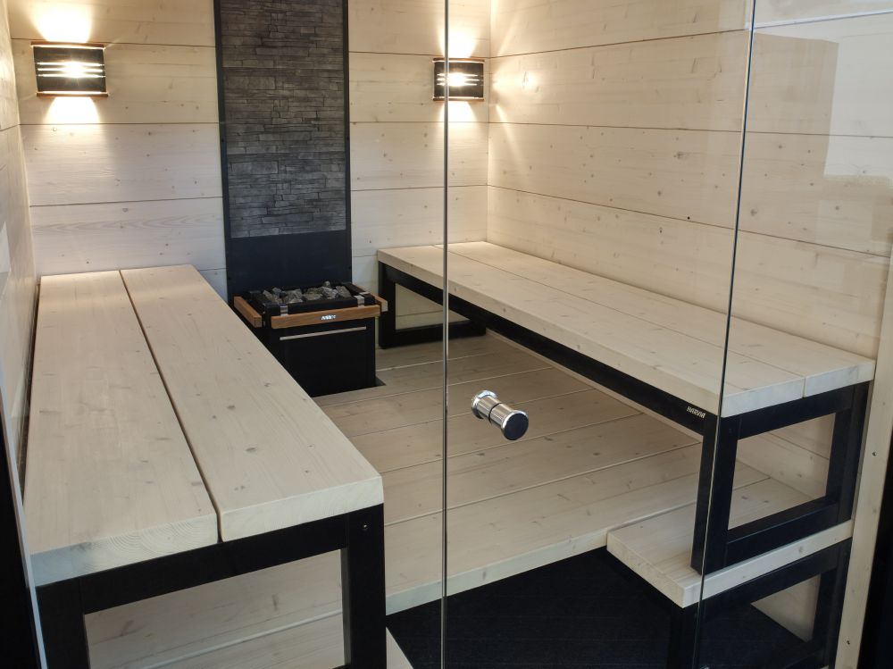 Harvia Solide | Binnensauna sparrenhout kit | S2119LD / S2122LD / S2125LD