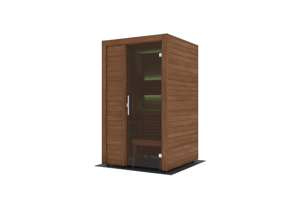 Harvia Utu | binnensauna kit | 120 x 120 x 203,6 cm (B/D/H) | SHU1212