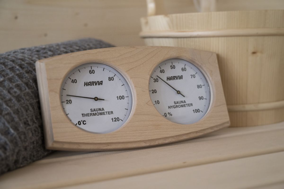 Harvia Saunazubehör Thermo-Hygrometer | SAS92300