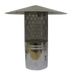 Kirami Regenhaube Ø120 mm mit Funkenschutz | 3 mm Löcher im Funkenschutz