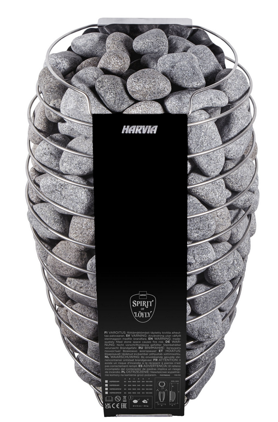 Harvia Spirit FC | Elektro Saunaofen mit Fenix WIFI Steuerung | 6 kW / 9 kW
