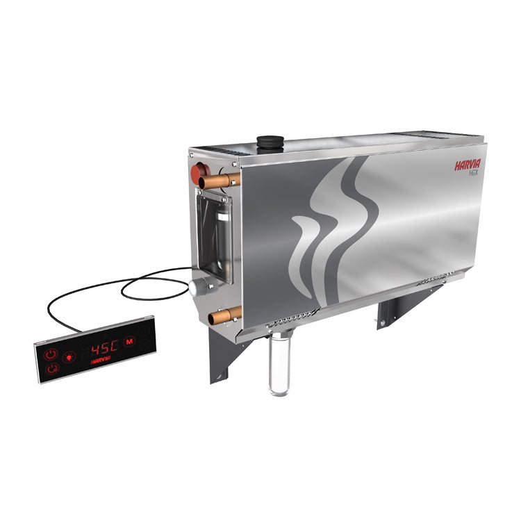 Harvia stoomgenerator met bedieningspaneel | HGX45 / HGX11