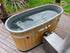 Kirami Annex Tiny S | Hot Tub mit Holzofen |  162,5 cm | für 2 Personen