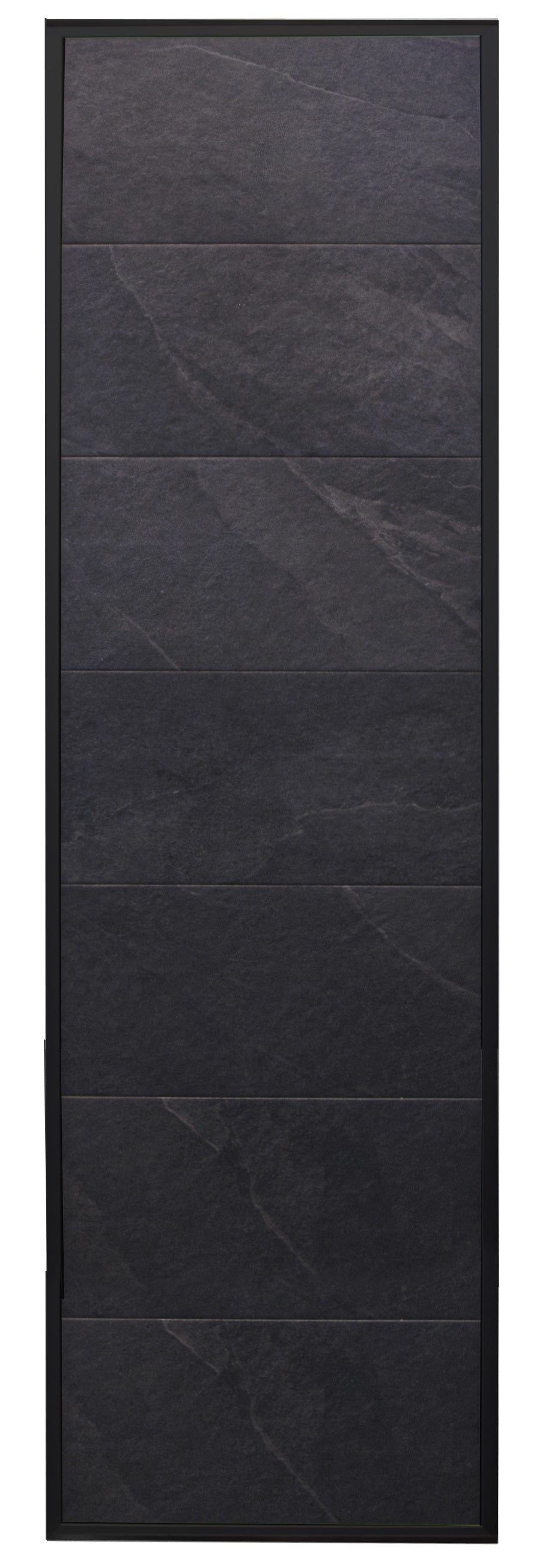 Harvia Steinwand 634 x 18 x 1824mm - Schwarzer / Grauer Rahmen | SACSW002 / SACSW002M
