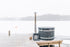 Kirami Comfort Steady M | Verschiedene Farben | Hot Tub mit starken Holzofen | Ø 170 cm | für 4-6 Personen