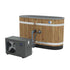 Kirami Premium Tiny S Dual | Combi Tub mit Kühl- und Heizfunktion | Wärmepumpe Plug n Play | 170 cm | für 2 Personen