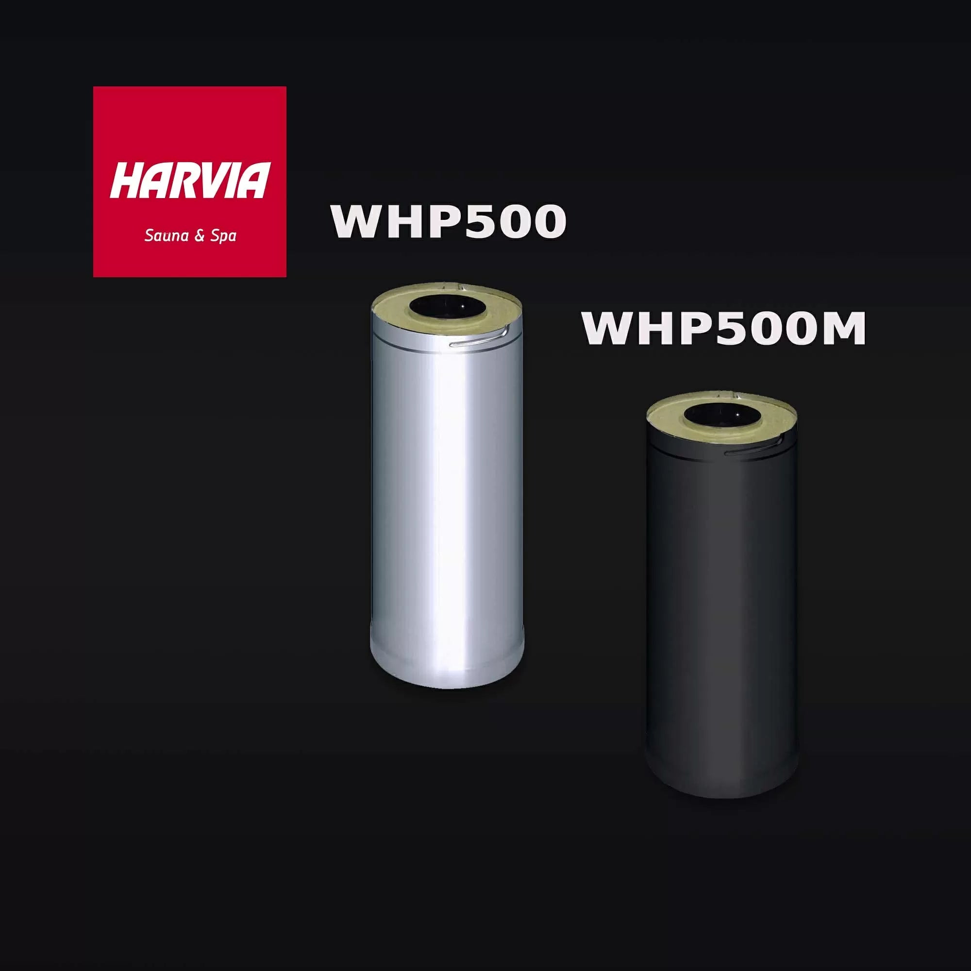 Harvia WHP500 / WHP500M | Verlengbuis RVS verlengstuk voor Harvia WHP1500 50 cm | WHP500 / WHP500M