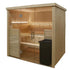 Harvia Variant Weergave M | Binnensauna sparrenhout kit | 206 x 161 x 202 cm (B/D/H) | S1620SV