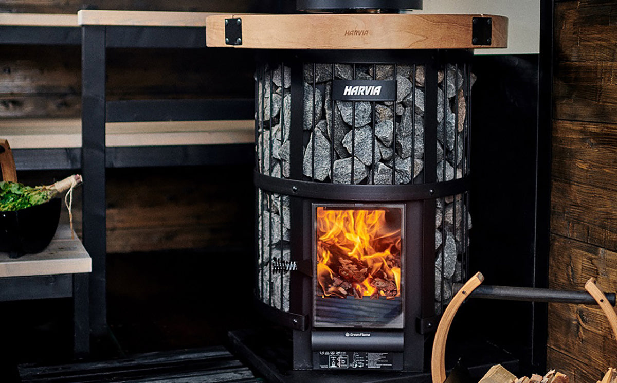 Harvia Legend 240 Groene Vlam | Saunakachel hout | 15,9 kW | WK200LD 