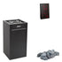 Harvia Virta HL | Elektrische saunakachelset met Harvia CX110 bedieningspaneel + saunastenen | 6,8 kW / 9 kW / 10,8 kW