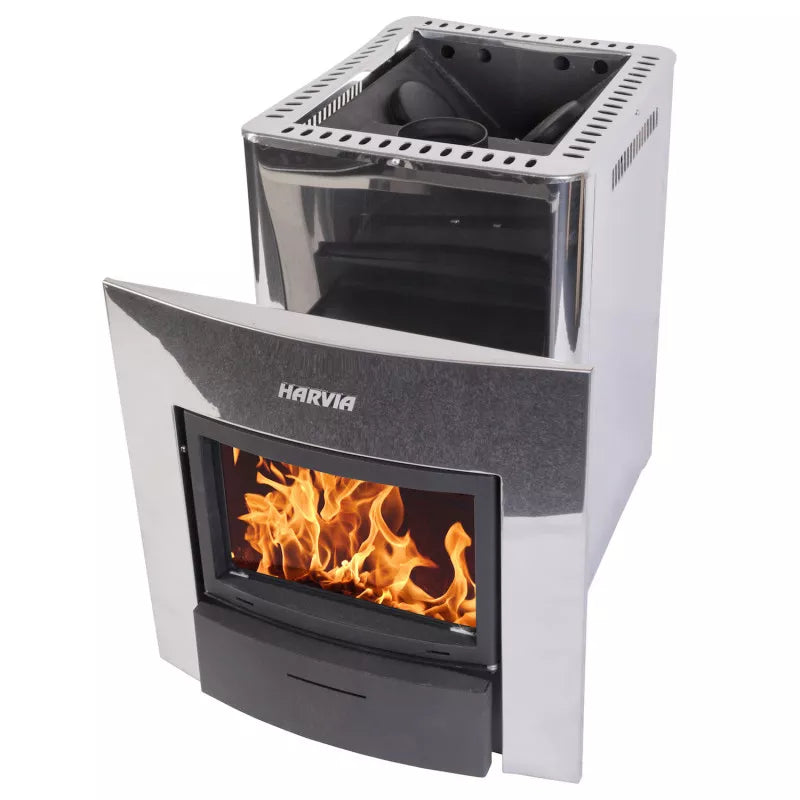 Harvia 20 Duo | außenbefeuerter Saunaofen Holz | 18 kW | WK200SLUX