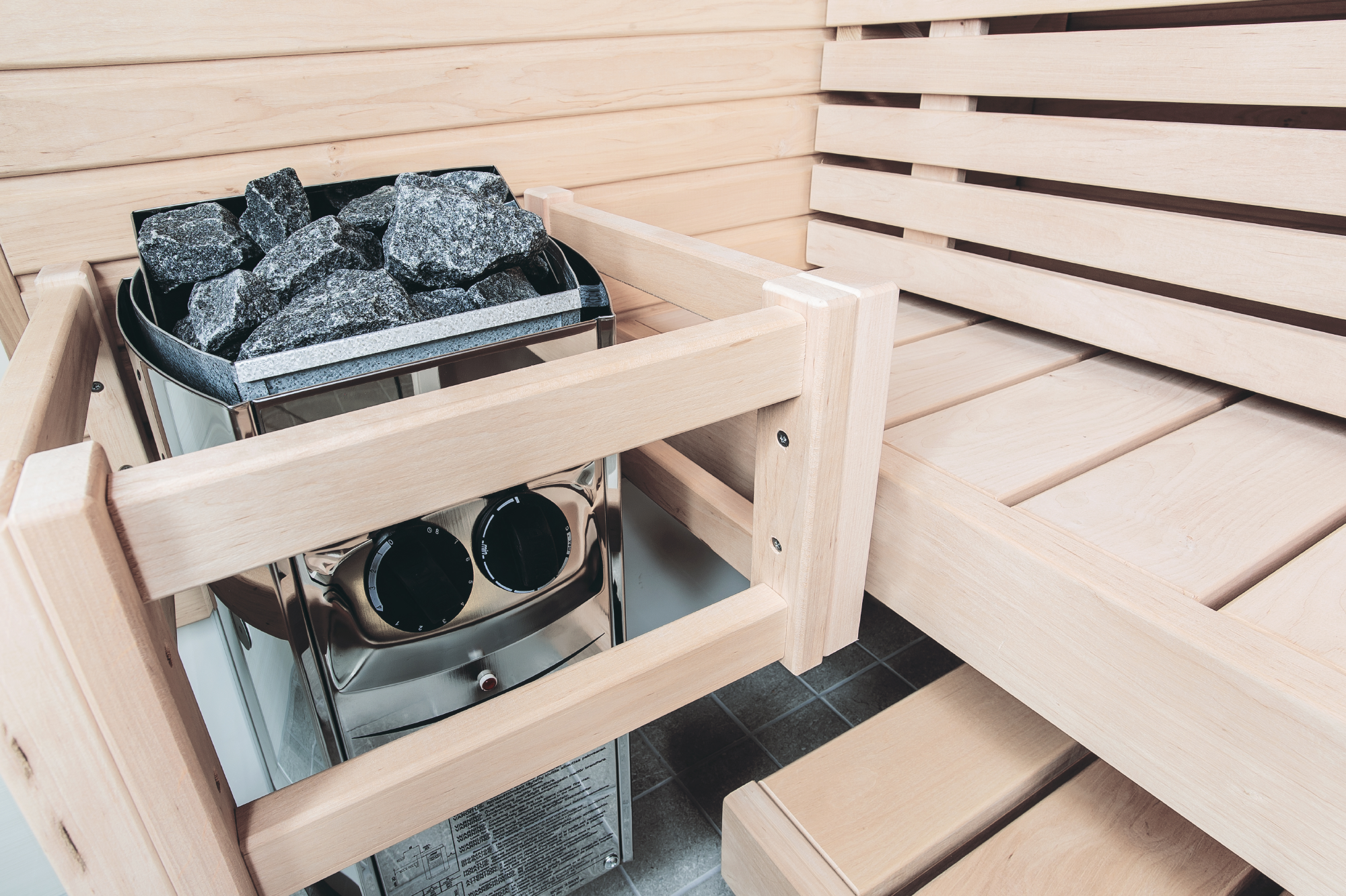 Harvia Vega | Sauna elektrische kachel geïntegreerde bediening | 4,5 kW / 6 kW / 8 kW / 9 kW | BC45/BC60/BC80/BC90