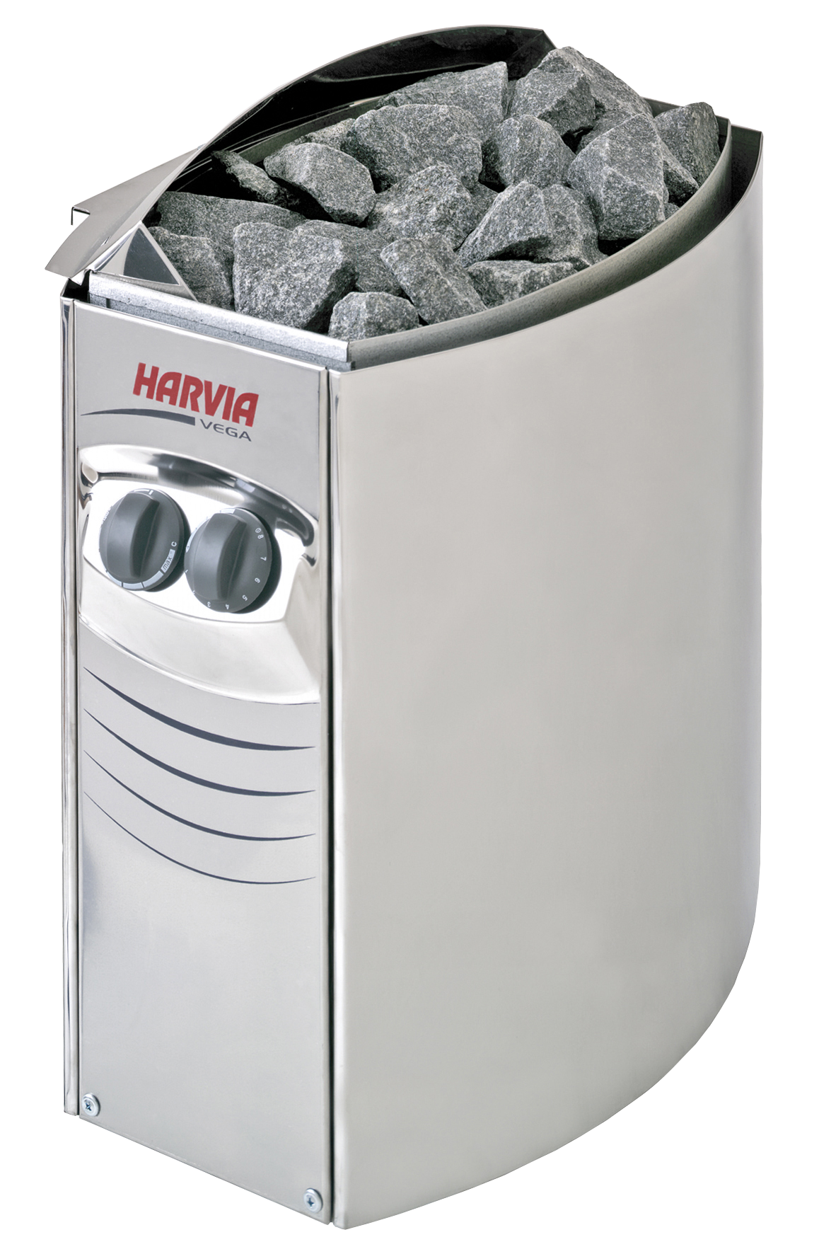 Harvia Vega | Sauna elektrische kachel geïntegreerde bediening | 4,5 kW / 6 kW / 8 kW / 9 kW | BC45/BC60/BC80/BC90
