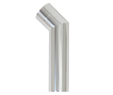 Harvia WZ45ST | Hoekbuis 45° RVS diameter 115 mm | WZ45ST